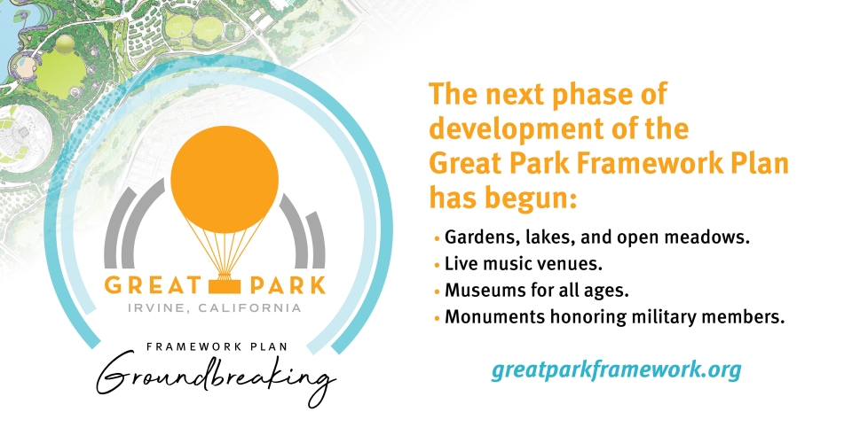 City of Irvine Launches Next Phase of Development at the Great Park